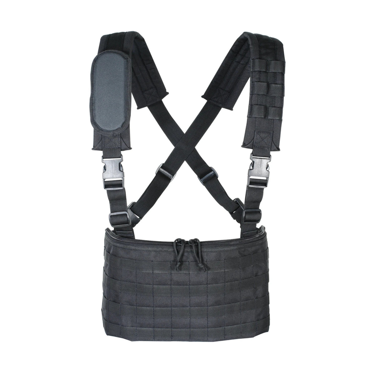 Voodoo Tactical Edison Chest Rig – Adjustable MOLLE Tactical Chest Rig with Storage Compartment