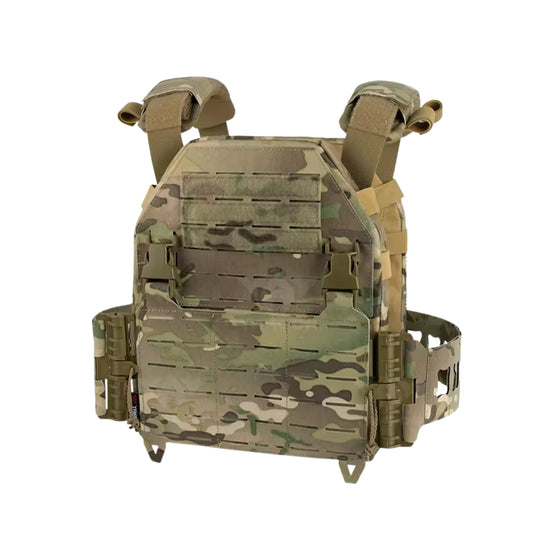 Yakeda Quick Release Plate Carrier – Adjustable Tactical Vest- Multicam
